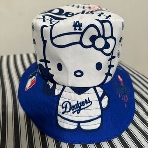 Hello Kitty Blue and White Baseball Hat